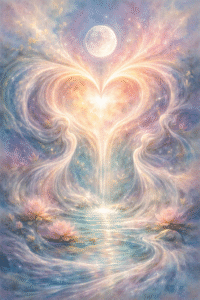 Sich in der Energie der Selbstlliebe und Selbstmitgefühl üben, meditativ und spirituell